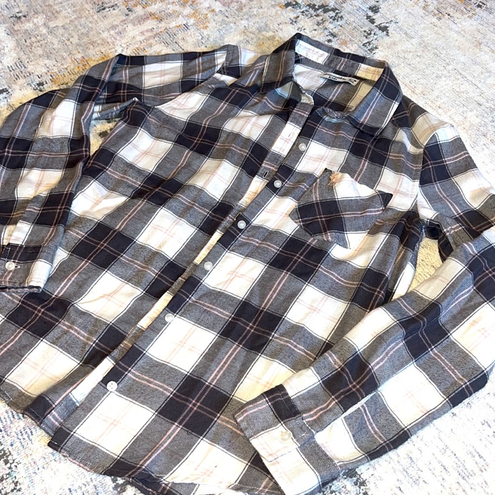 Abercrombie Kids Flannel Button-up Shirt Sz. 13/14